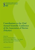 Contributions to the 22nd Annual Scientific Conference of the Association of Slavists (Polyslav) (eBook, PDF)
