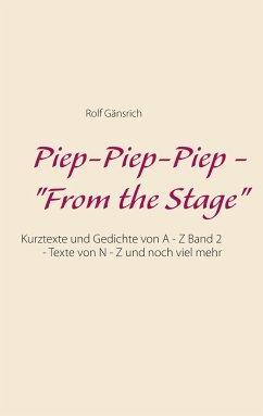 Piep-Piep-Piep - &quote;From the Stage&quote;