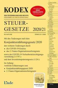 KODEX Steuergesetze 2020/21 (f. Österreich) - Bodis, Andrei