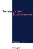 Annales du droit luxembourgeois – Volume 29 – 2019 (eBook, ePUB)