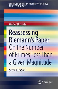 Reassessing Riemann's Paper - Dittrich, Walter