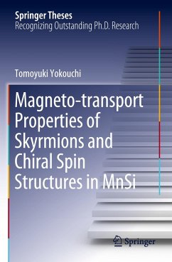 Magneto-transport Properties of Skyrmions and Chiral Spin Structures in MnSi - Yokouchi, Tomoyuki