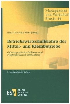 Betriebswirtschaftslehre der Mittel- und Kleinbetriebe