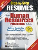 STEP-BY-STEP RESUMES For all Human Resources Positions