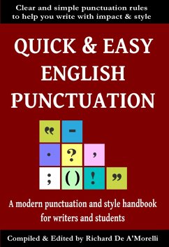 Quick & Easy English Punctuation (eBook, ePUB) - De A'Morelli, Richard