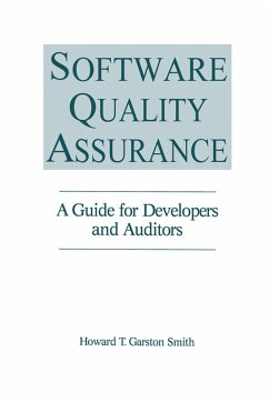 Software Quality Assurance (eBook, PDF) - Smith, Howard T. Garst