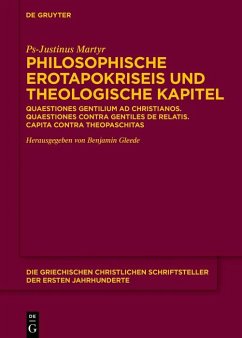 Cover Philosophische Erotapokriseis und theologische Kapitel (eBook, PDF)