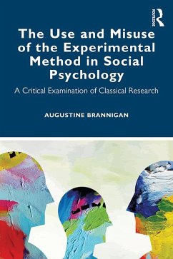 Cover The Use and Misuse of the Experimental Method in Social Psychology (eBook, ePUB)