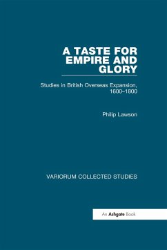 Cover A Taste for Empire and Glory (eBook, PDF)