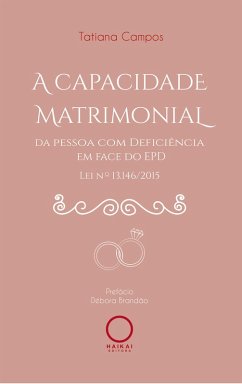 Cover A capacidade matrimonial da pessoa com deficiência em face do EPD (eBook, ePUB)