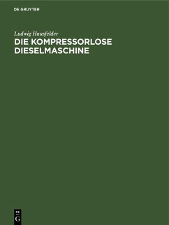 Cover Die kompressorlose Dieselmaschine (eBook, PDF)