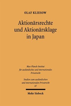 Cover Aktionärsrechte und Aktionärsklage in Japan (eBook, PDF)