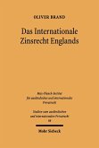 Das Internationale Zinsrecht Englands (eBook, PDF)