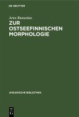 Zur ostseefinnischen Morphologie (eBook, PDF)