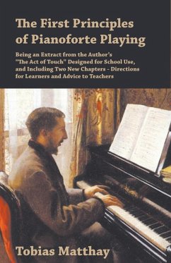 Cover The First Principles of Pianoforte Playing (eBook, ePUB)