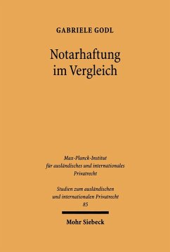 Cover Notarhaftung im Vergleich (eBook, PDF)