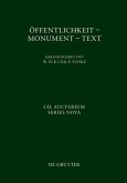 Öffentlichkeit - Monument - Text (eBook, PDF)
