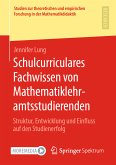Schulcurriculares Fachwissen von Mathematiklehramtsstudierenden (eBook, PDF)