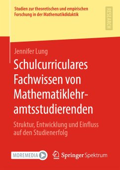 Schulcurriculares Fachwissen von Mathematiklehramtsstudierenden (eBook, PDF) - Lung, Jennifer