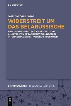 Widerstreit um das Belarussische (eBook, PDF) - Savitskaya, Natallia