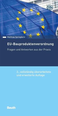 EU-Bauproduktenverordnung (eBook, PDF) - Springborn, Matthias