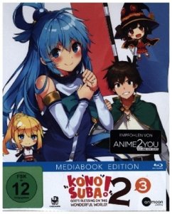 KonoSuba II Vol. 3, 1 Blu-ray (Mediabook) - Konosuba