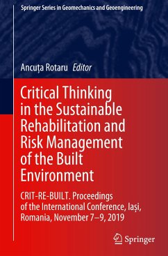 Critical Thinking in the Sustainable Rehabilitation and Risk Management of the Built Environment