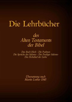 Die Lehrbücher des Alten Testaments der Bibel