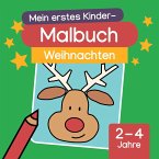 Mein erstes Kinder-Malbuch: Weihnachten