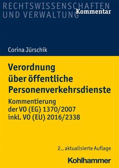 Verordnung über öffentliche Personenverkehrsdienste (eBook, ePUB) - Jürschik, Corina