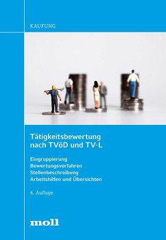 Tätigkeitsbewertung nach TVöD und TV-L (eBook, PDF) - Kaufung, Harald