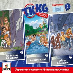 TKKG Junior - Spürnasen-Box 1 (Folgen 01-03) (MP3-Download) - Gustavus, Frank; Wolf, Stefan
