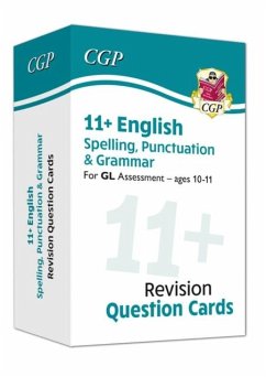 Cover 11+ GL Revision Question Cards: English Spelling, Punctuation & Grammar - Ages 10-11