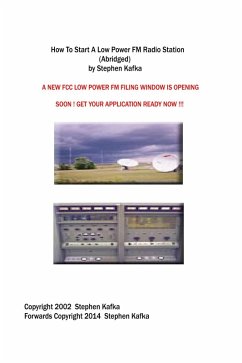 How To Start A Low Power FM Radio Station (Abridged) (eBook, ePUB) - Kafka, Stephen
