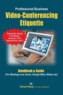Cover The Professional Business Video-Conferencing Etiquette Handbook & Guide (eBook, ePUB)