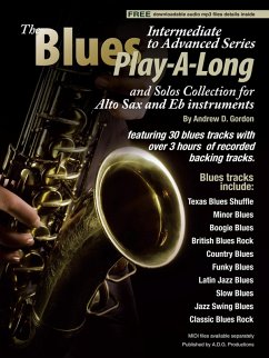 Cover Blues Play-A-Long and Solos Collection for Alto Sax and Eb Instruments Intermediate-Advanced Level (Blues Play-A-Long and Solos Collection for Intermediate-Advanced Level) (eBook, ePUB)
