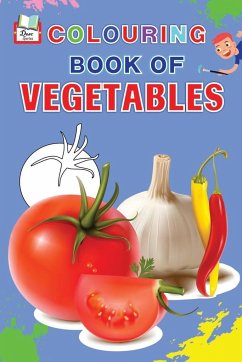 Colouring Book of VEGETABLES - Board, Durlabh eSahitya Ed.