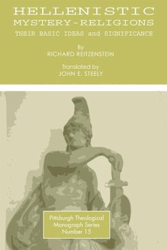 Hellenistic Mystery-Religions (eBook, PDF) - Reitzenstein, Richard