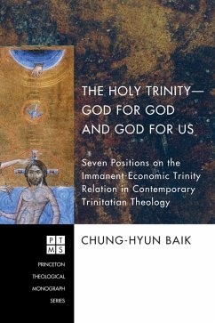 The Holy Trinity-God for God and God for Us (eBook, PDF)