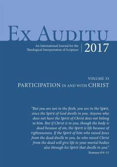 Ex Auditu - Volume 33 (eBook, PDF)