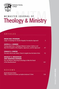 McMaster Journal of Theology and Ministry: Volume 17, 2015-2016 (eBook, PDF)