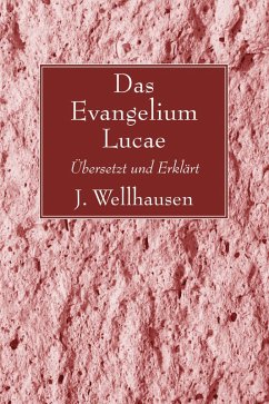 Das Evangelium Lucae (eBook, PDF)