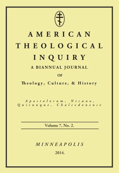 Cover American Theological Inquiry, Volume Seven, Issue Two (eBook, PDF)