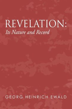 Revelation (eBook, PDF) - Ewald, Georg Heinrich