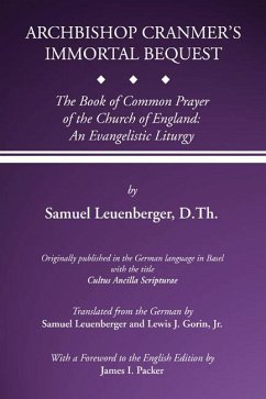 Cover Archbishop Cranmer's Immortal Bequest (eBook, PDF)