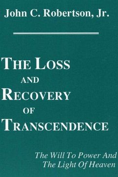 The Loss and Recovery of Transcendence (eBook, PDF)