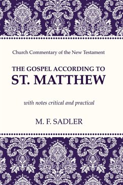 The Gospel According to St. Matthew (eBook, PDF)