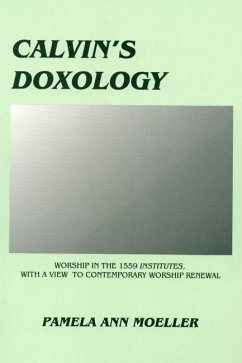 Calvin's Doxology (eBook, PDF)