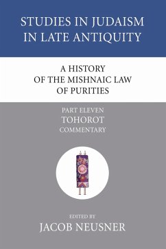 Cover A History of the Mishnaic Law of Purities, Part 11 (eBook, PDF)