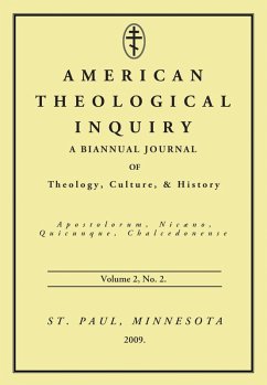 Cover American Theological Inquiry, Volume Two, Issue Two (eBook, PDF)